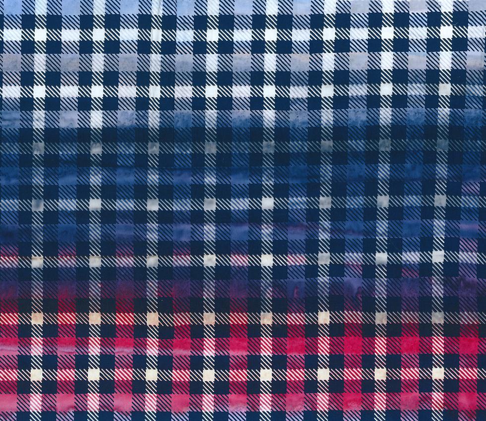 Kilts And Quilts Plaid Navy From Banyan Batiks Of Northcott Fabrics