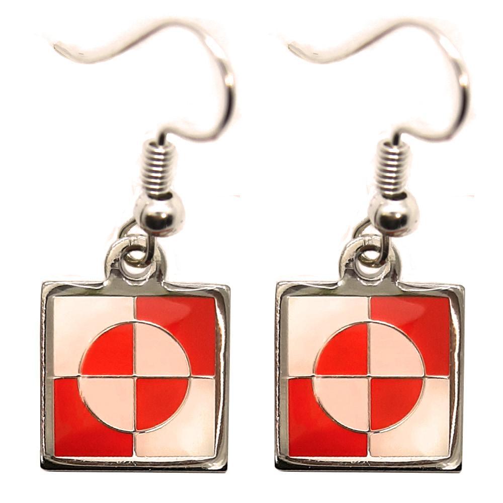 Drunkard's Path Earrings