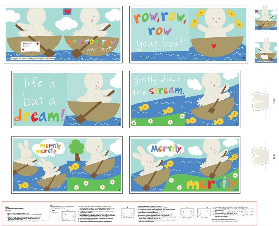 Huggable & Loveable Row Row Row Your Boat From Studio E