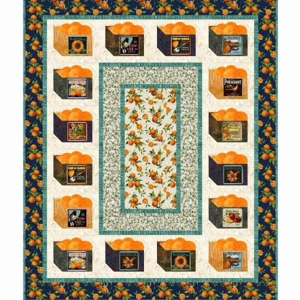 The Orange Box Quilt Pattern By Susan Clairefor Gourmet Quilter