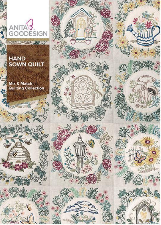 Anita Goodesign Hand Sown Quilt Full Collection Embroidery Pattern