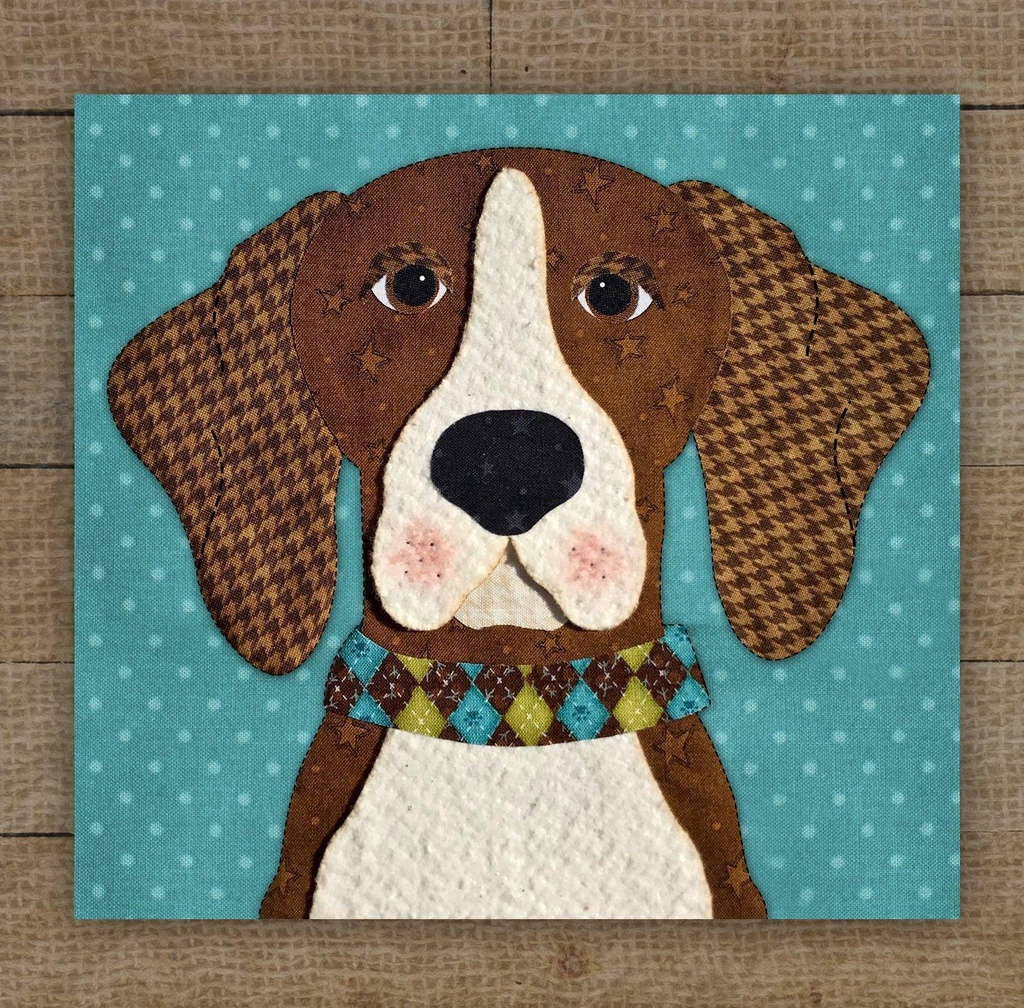 Beagle 2 Precut Prefused Applique Kit From The Whole Country Caboodle