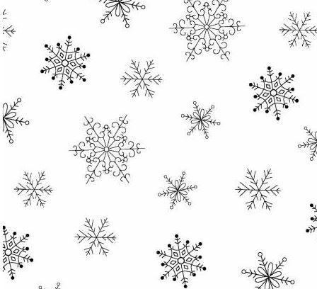 Ramblings Holiday 2 Snowflakes From P&B Textiles