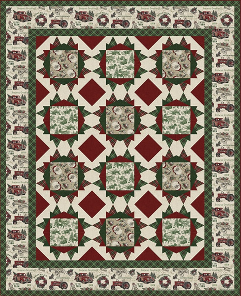 Vintage Holiday Pattern by The Whimsical Workshop