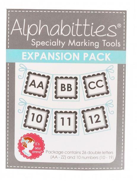 Alphabitties Expansion Pack by It's Sew Emma