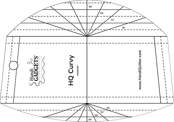 Handi Quilter Curvy Ruler