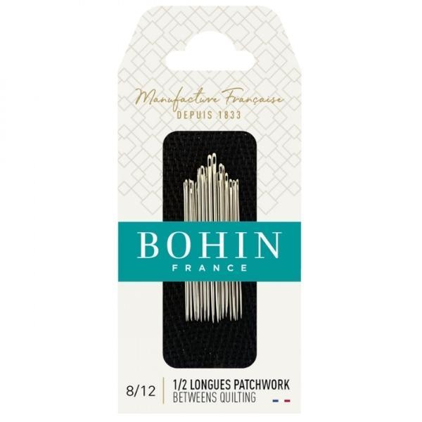 Bohin Between/Quilting Needles, Assorted Sizes-8-12