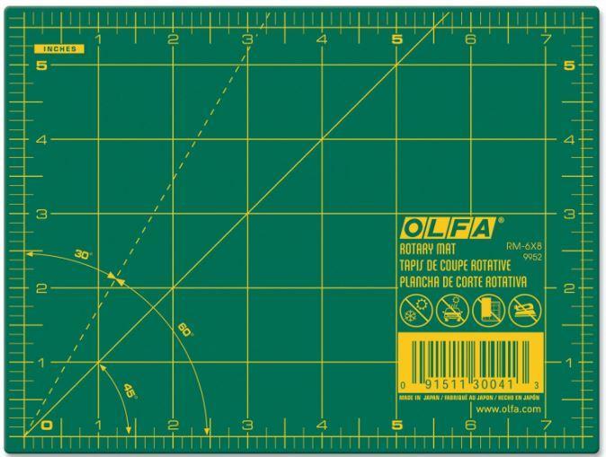 Olfa 6 x 8 Cutting Mat