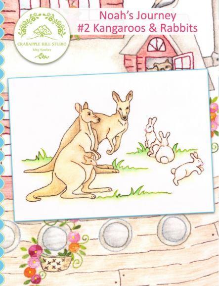 Noah'S Journey #2 Kangaroos & Rabbits From Crabapple Hill Studio