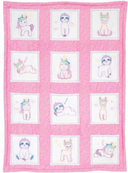 Nursery Quilt Blocks: Baby Animals from Jack Dempsey Needle Art