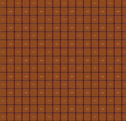 Plant Kindness Dobby Plaid Pumpkin By Janet Rae Nesbitt From Henry Glass