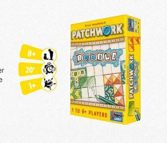 Patchwork Doodle By Uwe Rosenberg From Lookout Games