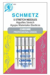 Schmetz Stretch Chrome Needles 75/11