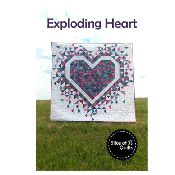 Exploding Heart Pattern By Slice Of Pi Quilts