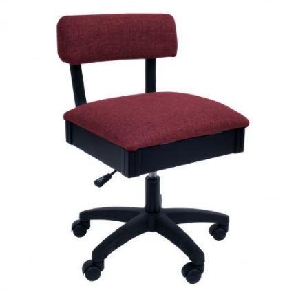 Arrow Ruby Red Hyrdaulic Chair