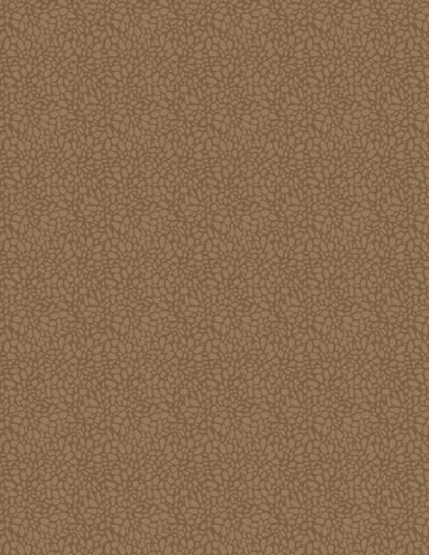 Sandalwood Medium Brown Pebbles From Wilmington Prints