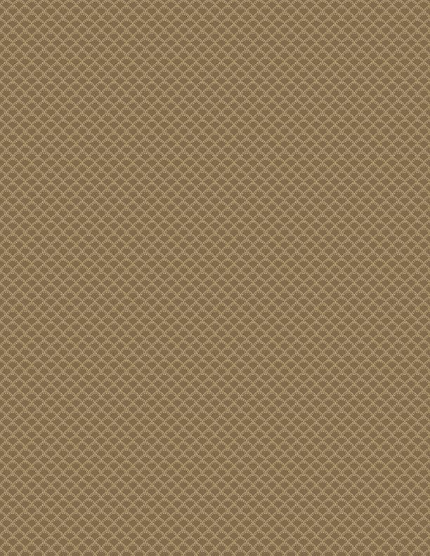 Sandalwood Medium Brown Clamshell From Wilmington Prints