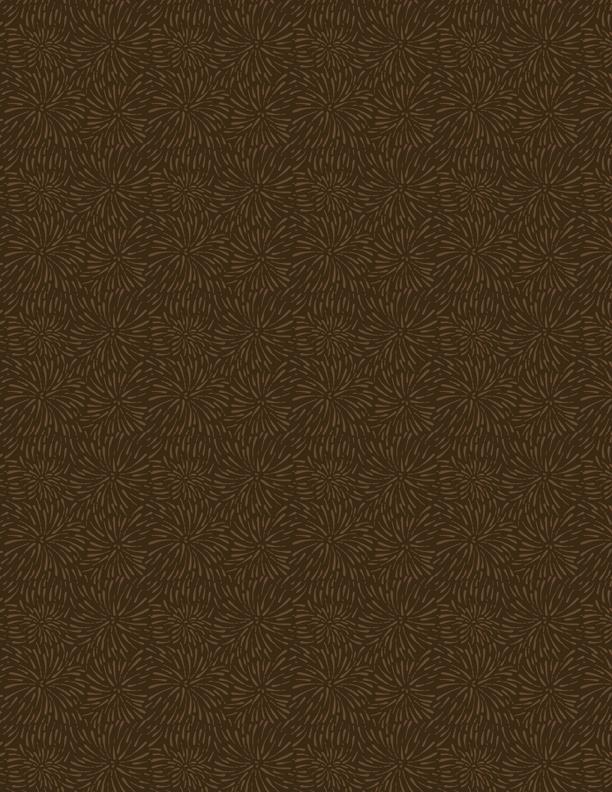 Sandalwood Fireworks Dark Brown From Wilmington Prints