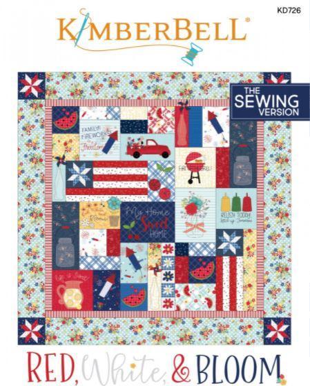Kimberbell Red, White & Bloom jPattern - Sewing Version from Kimberbell