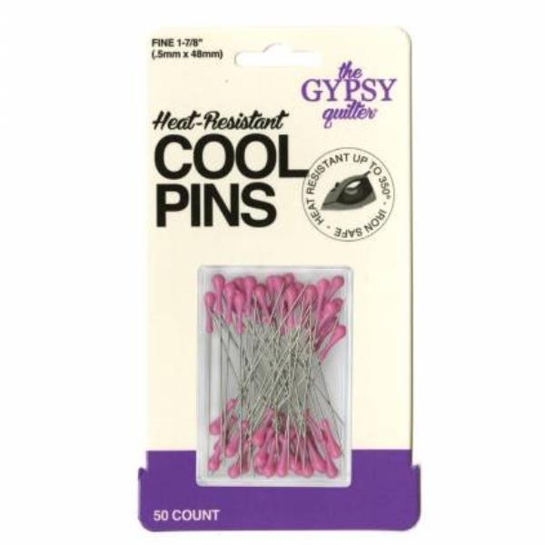 Cool Pins Fuchsia 50 Count From The Gypsy Quilter