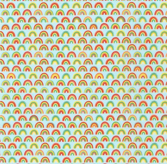 Bright Days Rainbows Blue From Robert Kaufman