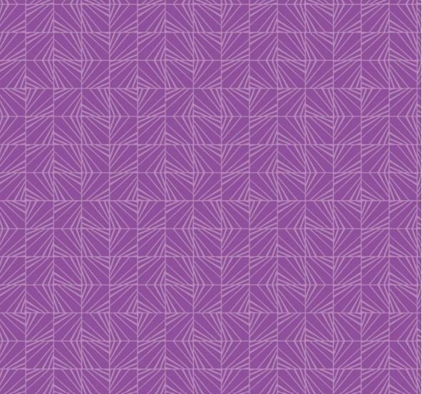 Whimsy Purple Facets From P&B Textiles