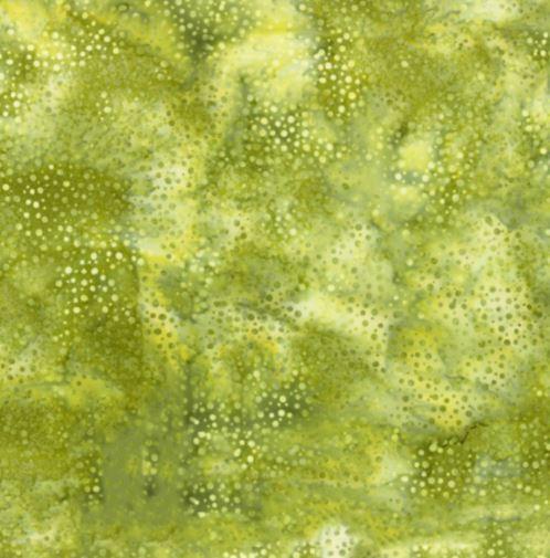 Bali Dot Green Tea From Hoffman Fabrics