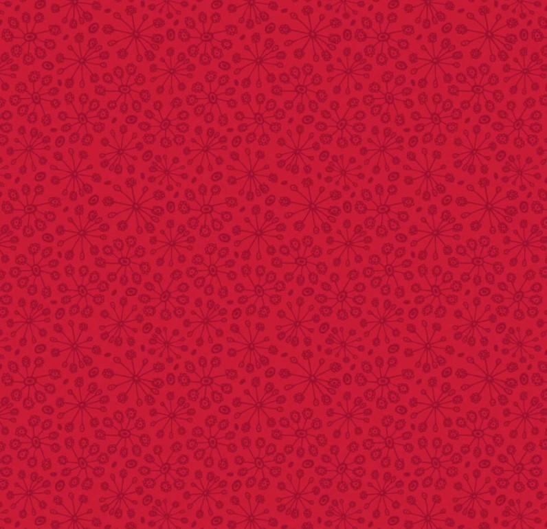 Whimsy Light Red Dandy Blossom From P&B Textiles