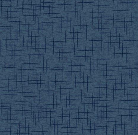 Kimberbell Linen Texture Deep  Navy Basic