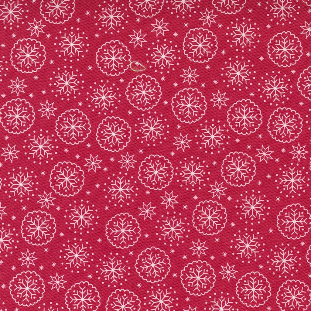 Holiday Essentials Christmas Snow Red From Moda Fabrics