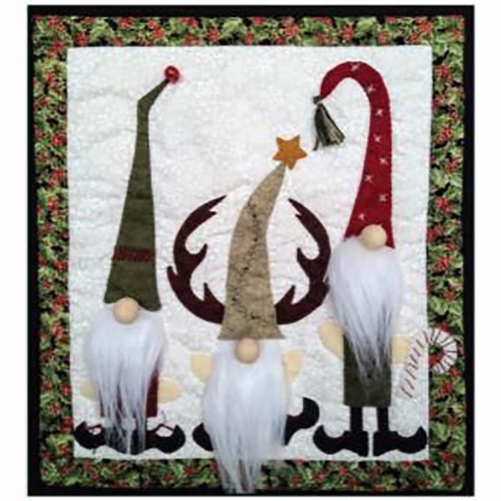 Gnomes Wall Quilt Kit from Rachel's of Greenfield