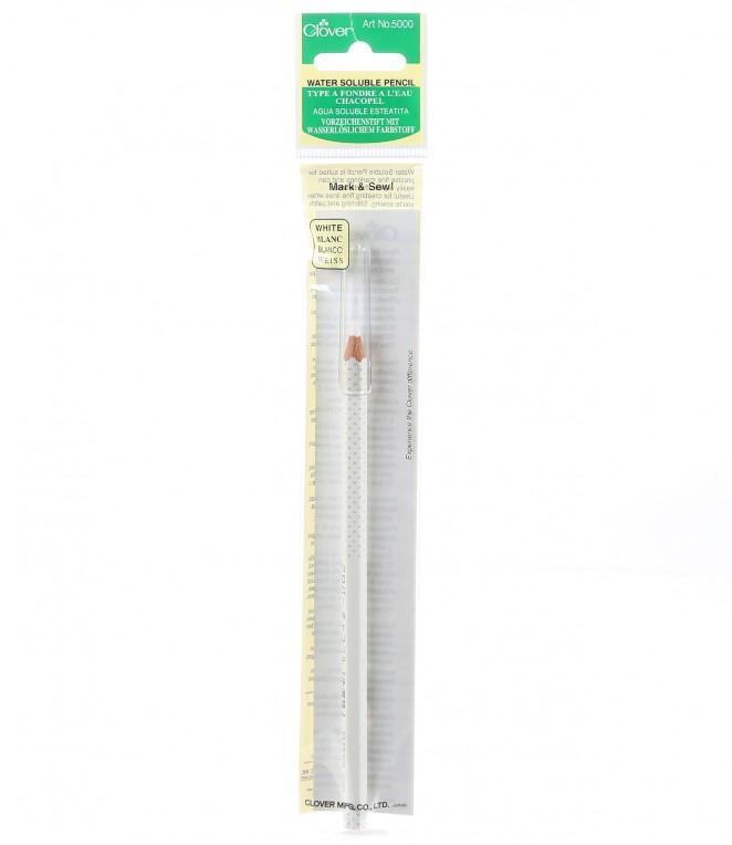 Clover, Water Soluble Pencil White 