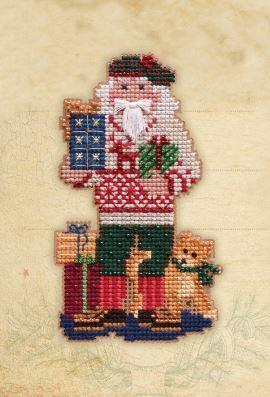 Christmas Giving Beaded Cross Stitch Kit From Mill Hill