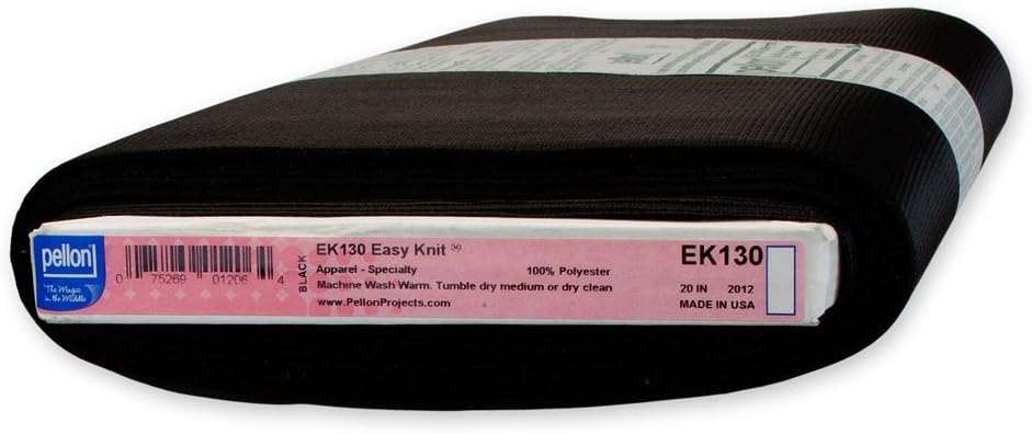 Pellon Easy-Knit Fusible Interfacing-Black 20"