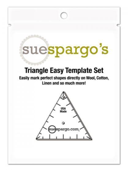 Triangle  Easy Template Set From Sue Spargo