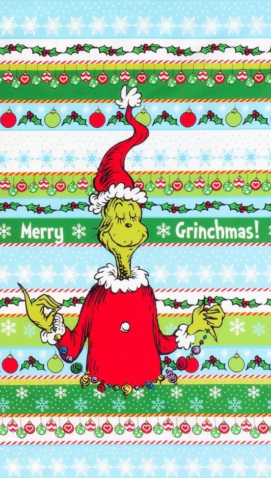 How The Grinch Stole Christmas Grinchmas Panel By Dr. Seuss Enterprises For Robert Kaufman