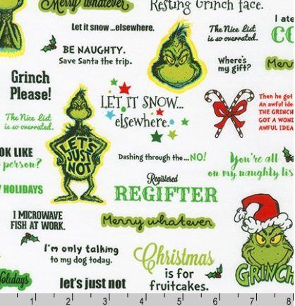 How The Grinch Stole Christmas Grinch Sentiments By Dr. Seuss Enterprises For Robert Kaufman