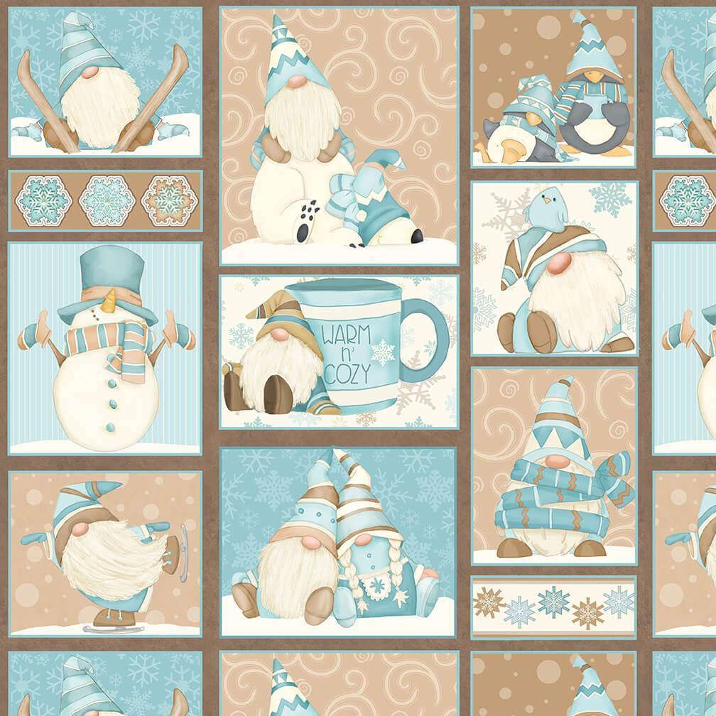 I Love Sngnomies Patchwork From Henry Glass & Co.