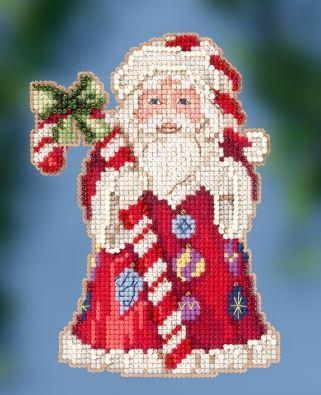 Santa with Candy Cane by Jim Shore for Mill Hill