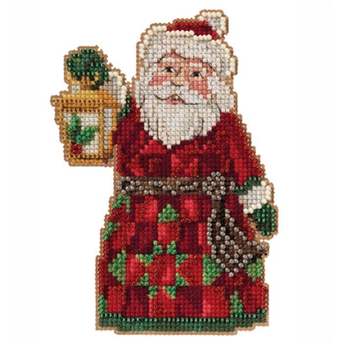 Santa with Lantern by Jim Shore for Mill Hill