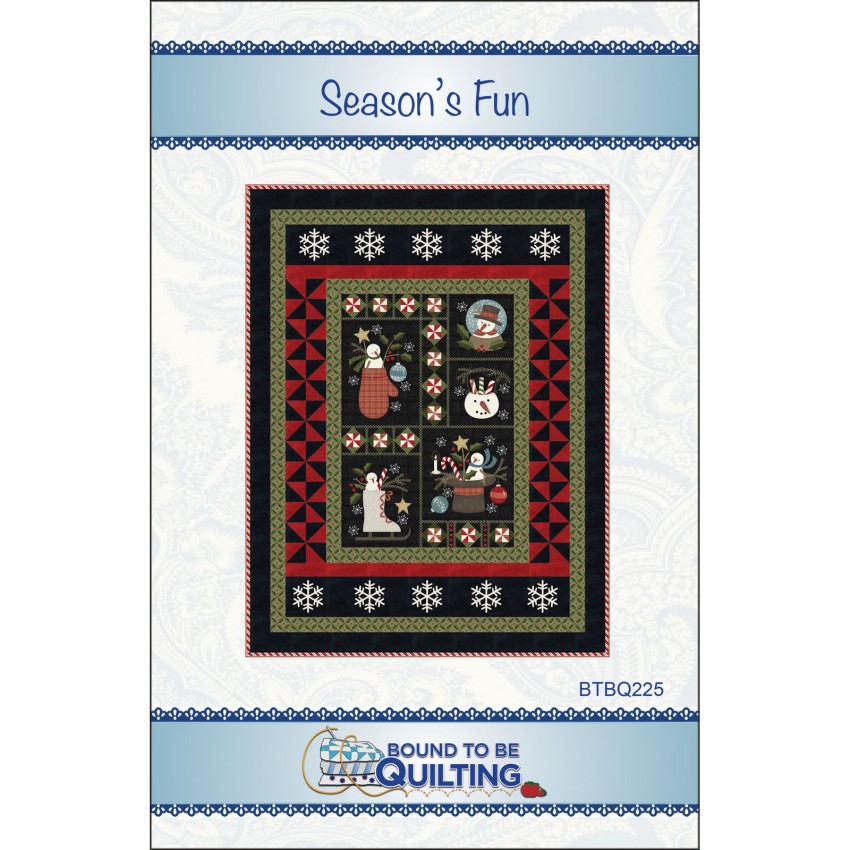 Season's Fun Pattern from Bound to be Quilting
