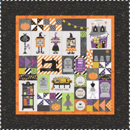 Kimberbell Candy Corn Quilt Shoppe Machine Embroidery Pattern