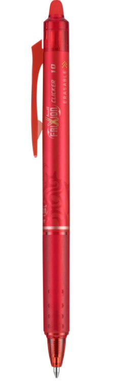 Frixion Clicker Bold Point Red