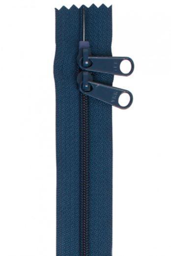 Handbag Zipper Blue 30 Inches from By Annie