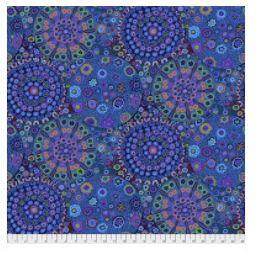 Kaffe Quilt Backs Millefiore Blue Backing Fabrics by Kaffe Fassett for Kaffe Fassett Collective