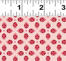 Ladybug Mania Ladybug Light Pink From Clothworks