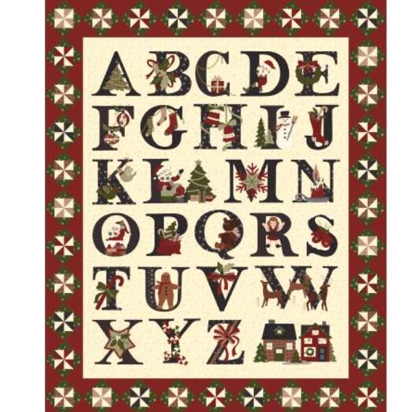 Christmas Alphabet Puzzle by Buttermilk Basin from Riley Blake