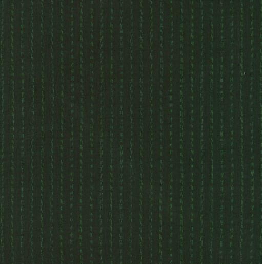 Classic Plaid Dark Green Striped  From Marcus Fabrics