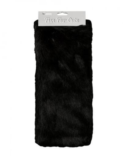 Fun Fur Cut Grizzly Black From Shannon Fabrics