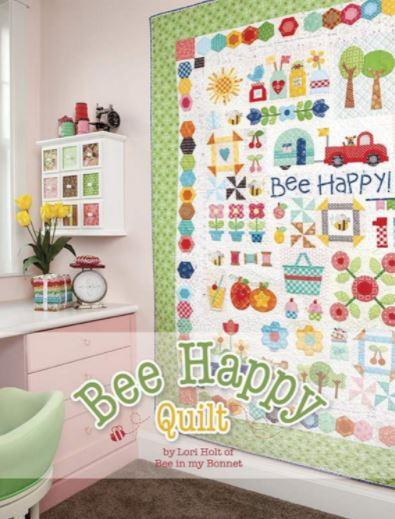 Bee Happy Quilt Pattern by Lori Holt